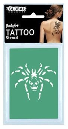 Imagens de Stencil Spray Tatto - Stencil 40