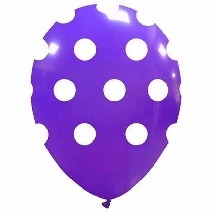 Imagens de Balão Roxo c/ Pintas