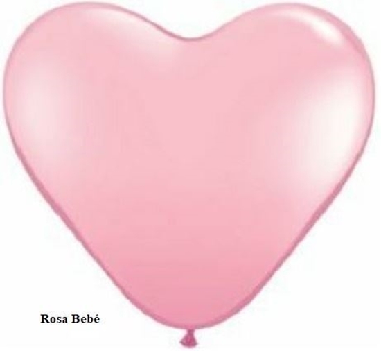 Picture of Balão Coração 95 cm - rosa bebé