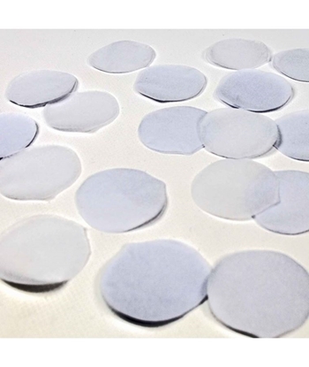 Imagens de Confettis de Papel Pétalas - branco